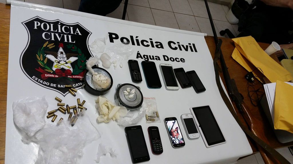 Polícia prende 7 pessoas em operação contra o tráfico de drogas no município de Água Doce