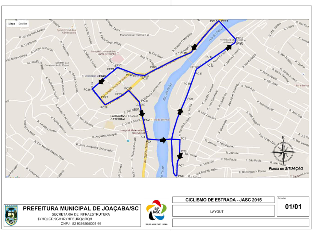 JASC 2015: Esquema especial no trânsito para o próximo domingo (13)