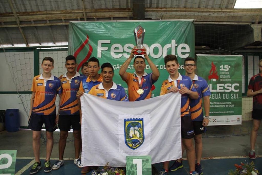 Tênis de Mesa de Joaçaba conquista o bicampeonato da OLESC