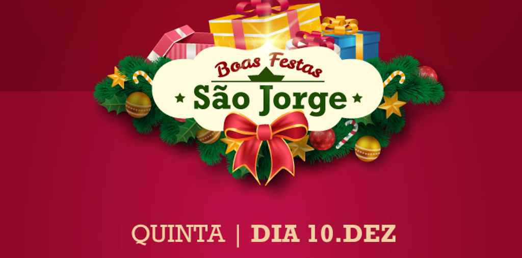 Abertura do “Boas Festas São Jorge” terá espetáculos de música e teatro