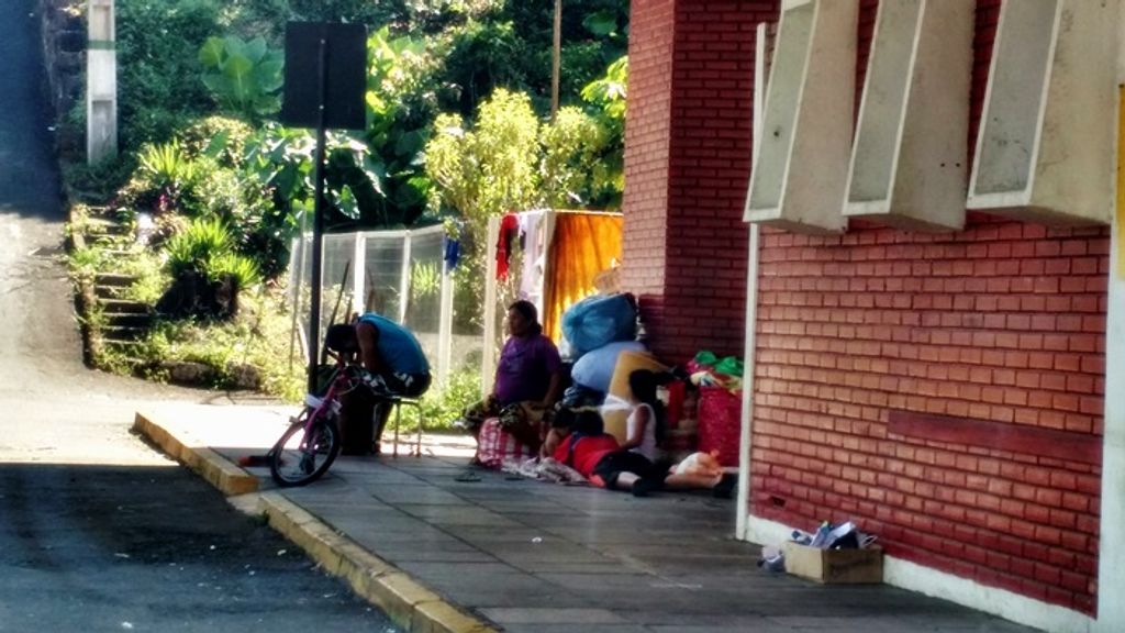 Antiga rodoviária de Joaçaba se transforma em dormitório