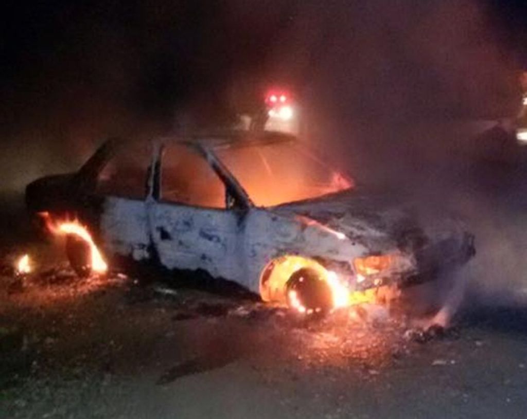 Carro incendiado e caso de furto de gado registrado em Piratuba