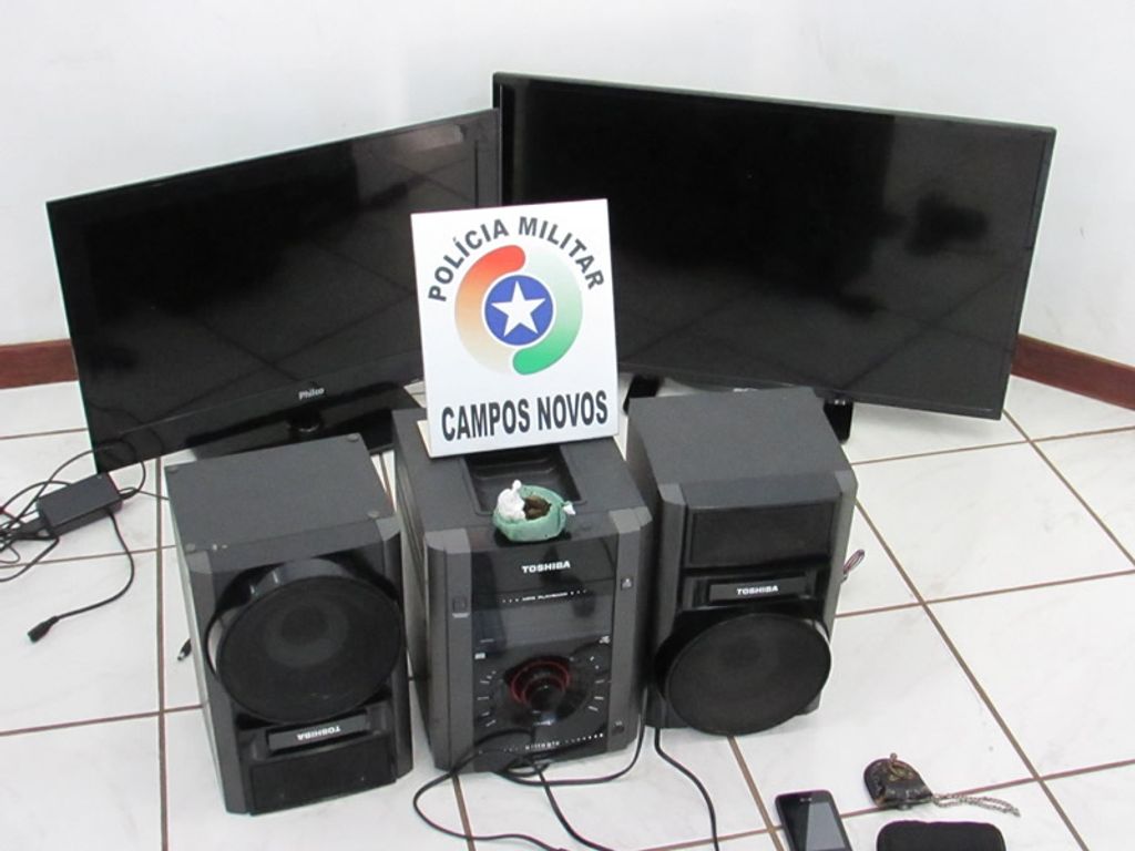 Policia Militar apreende menor envolvido em furtos em Campos Novos