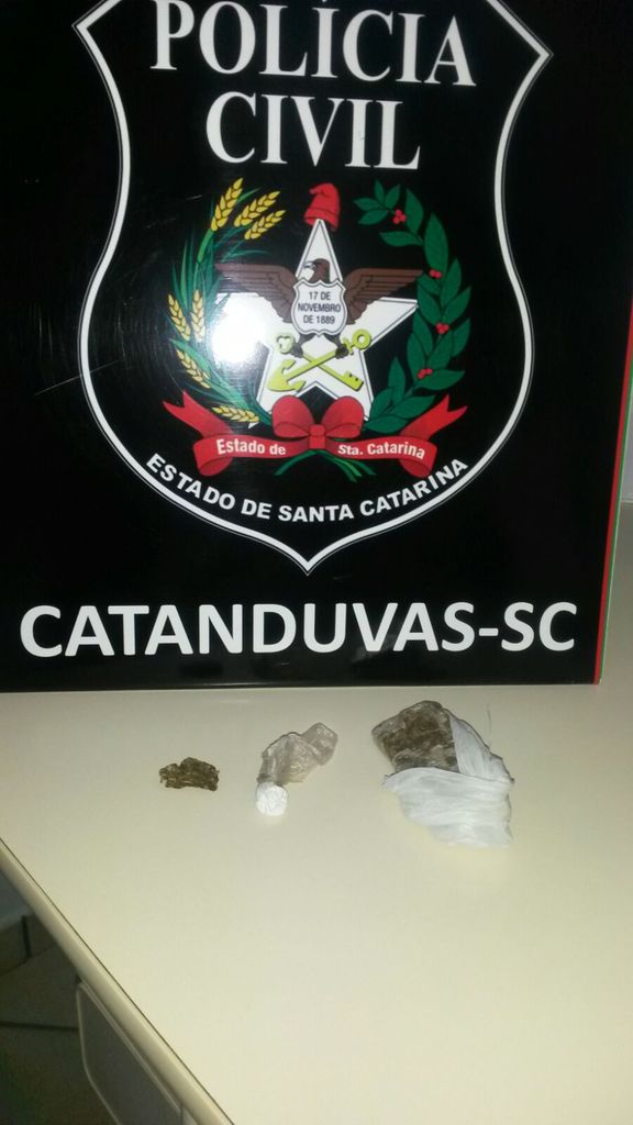 Polícia prende dois por tráfico de drogas em Catanduvas