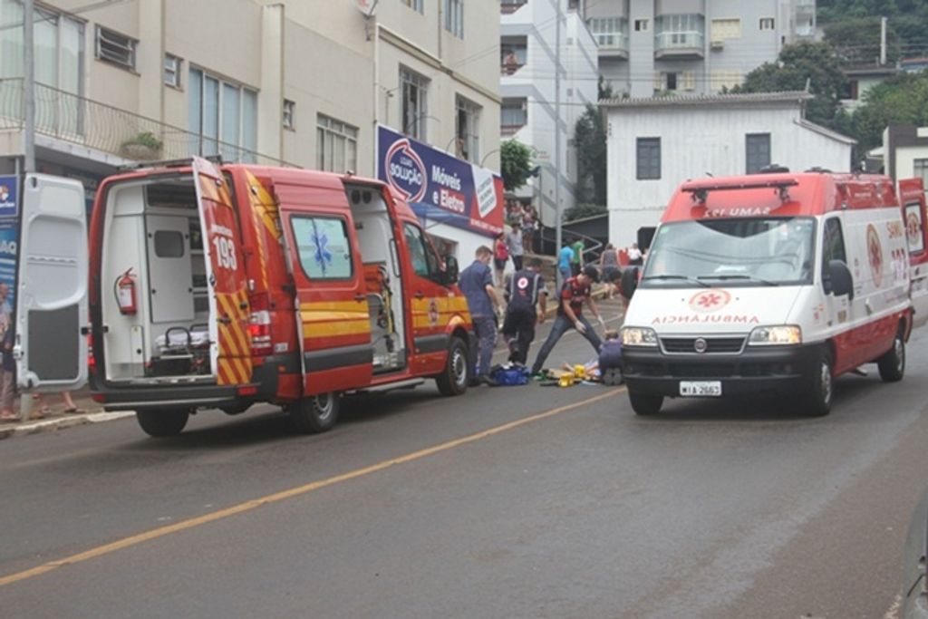 Tragédia familiar: idosa morre atropelada pelo genro no centro de Seara