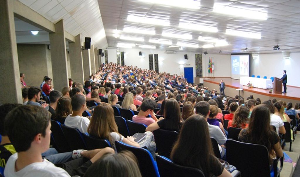 Unoesc recepciona acadêmicos ingressantes