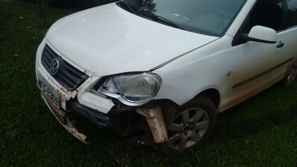 Acidente de trânsito no interior de Joaçaba
