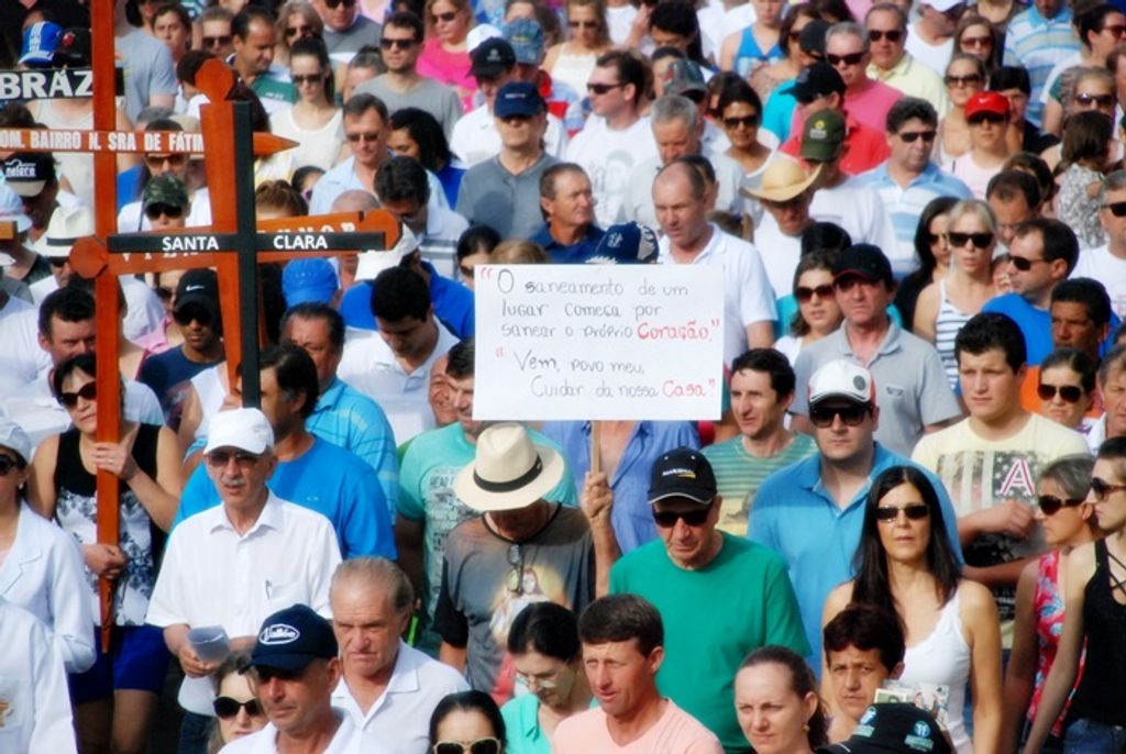 Romaria Frei Bruno reúne 62 mil pessoas