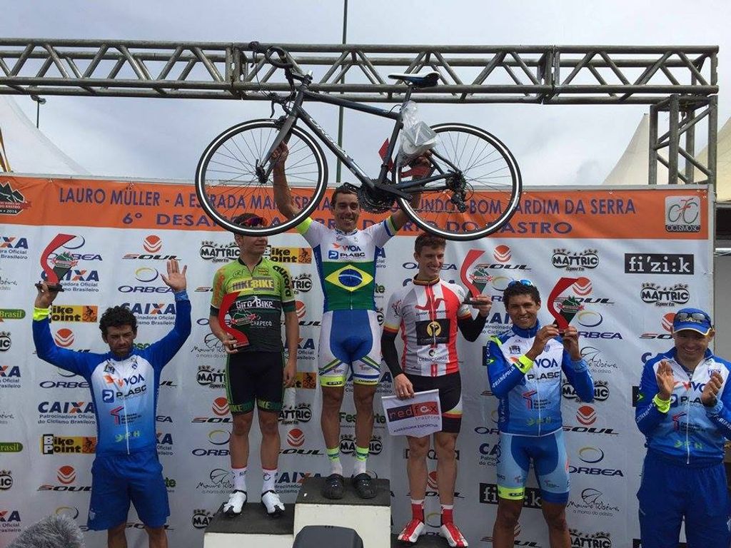 Joaçabense fica em terceiro lugar no 6º Desafio Serra do Rio do Rastro de ciclismo