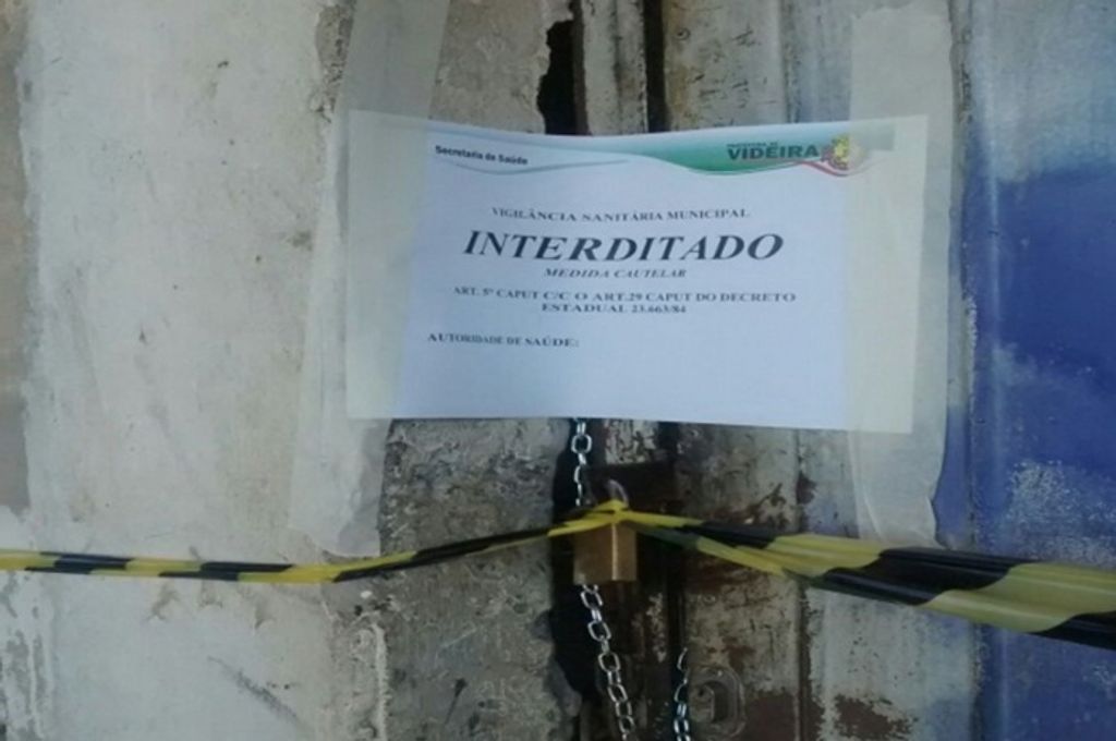 Estabelecimento é interditado por possuir criadouros de mosquito Aedes Aegypti em Videira