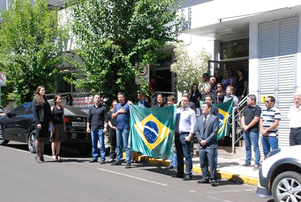 Ato de apoio ao juiz Sérgio Moro é realizado em Joaçaba