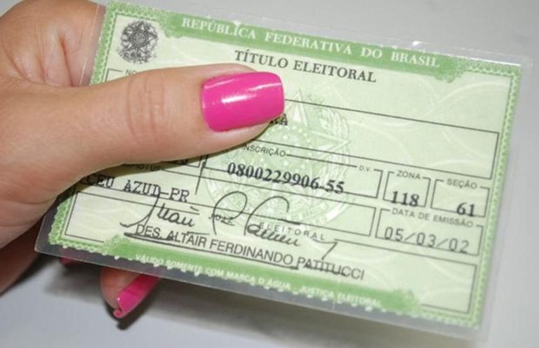 Alistamento eleitoral pode ser feito até o dia 4 de maio