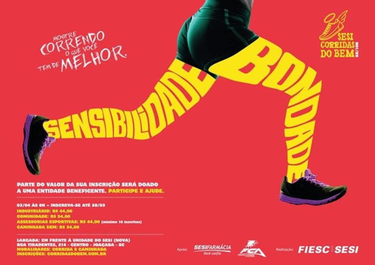 Corrida do Bem em Joaçaba acontece neste domingo, 03