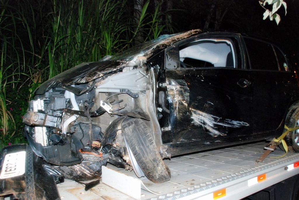 Acidente no interior de Herval d´Oeste deixa duas pessoas feridas