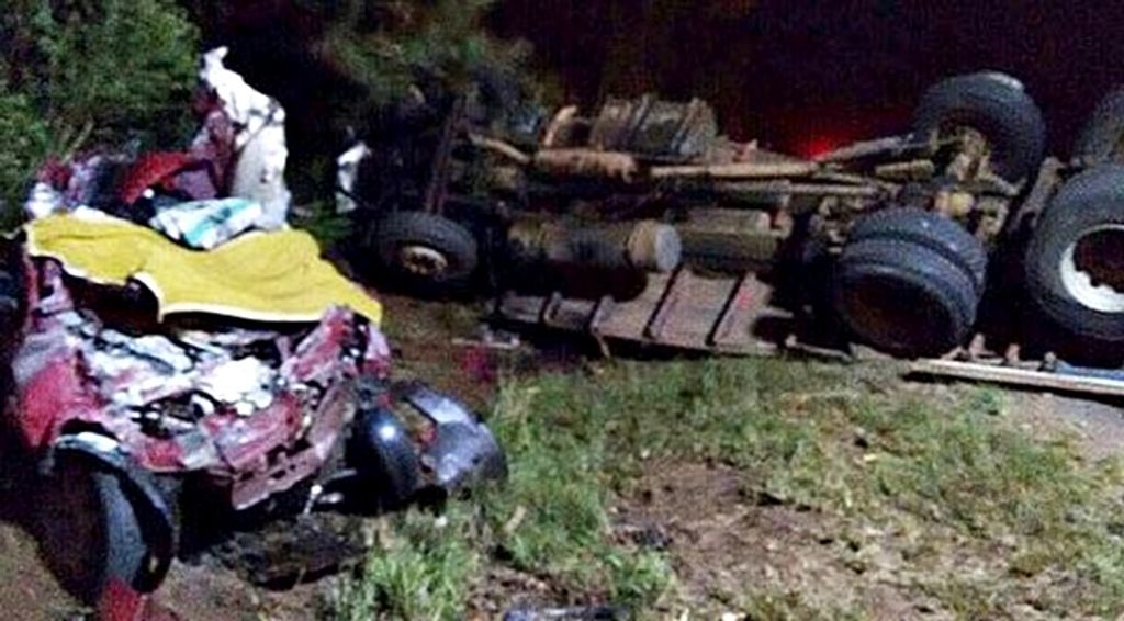 Tragédia deixa 5 mortos em acidente na região de Canoinhas