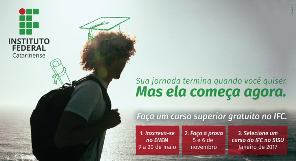 IFC alerta para início das inscrições do ENEM