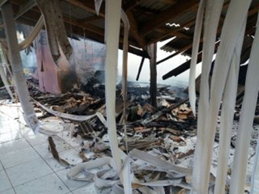 Incêndio destrói residência no interior de Capinzal