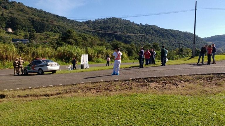 BRF realiza blitz de conscientização do Maio Amarelo em Herval d’ Oeste