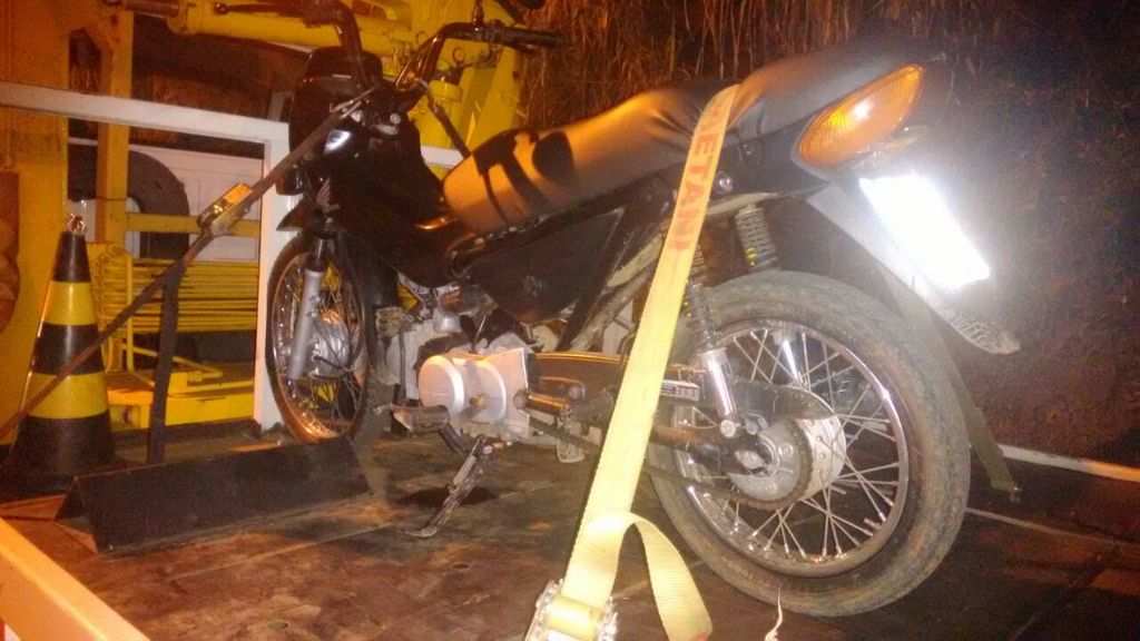 Menor é apreendido com moto que acumulava mais de R$ 3 mil em multas