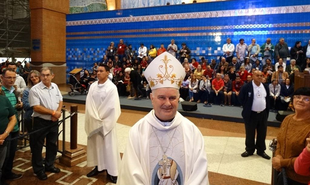 Imagem peregrina de Nossa Senhora Aparecida chega à Joaçaba nesta segunda-feira