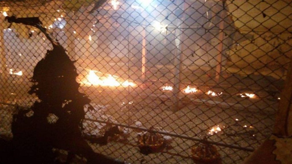 Incêndio atinge aviário em Alto Bela vista