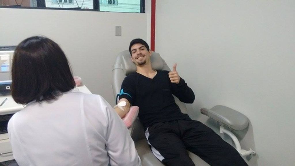 Equipe do Joaçaba Futsal faz Doação de Sangue