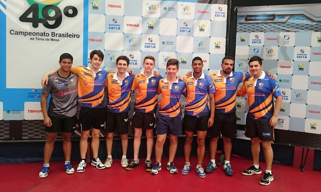 Tênis de Mesa de Joaçaba conquista cinco medalhas no brasileiro em Fortaleza