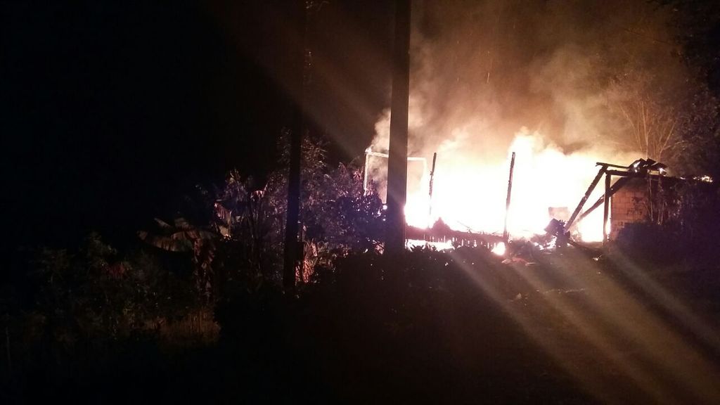 Após incêndio, família da Estação Luzerna precisa de ajuda