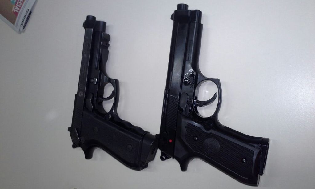 Jovem é detido em Joaçaba portando arma de pressão