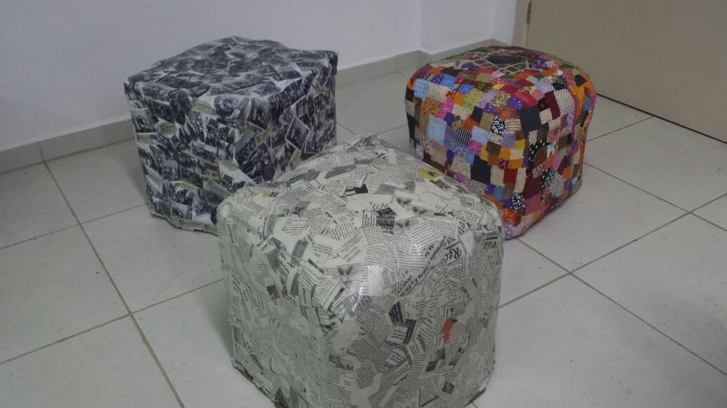 Construção de puffs ecológicos auxilia alunos no entendimento de cadeias produtivas