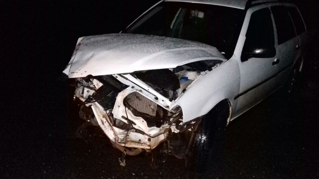 Acidente de trânsito na BR 282 em Joaçaba envolve Parati de Campos Novos e Fox de Criciúma
