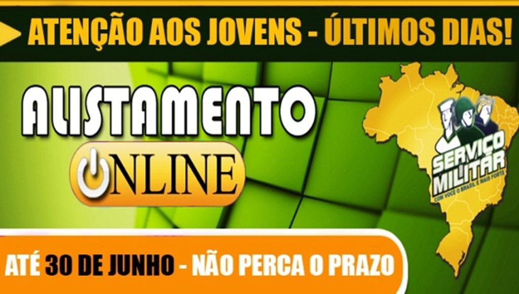 Prazo para o alistamento militar está se esgotando