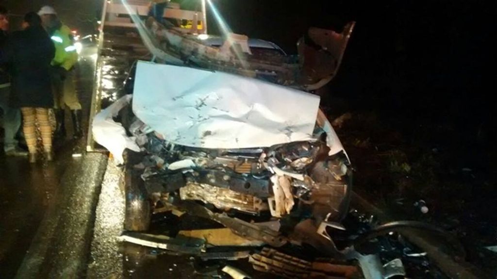 Grave acidente na SC 355 em Fraiburgo