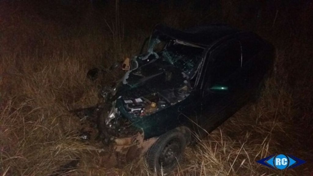 Jovem fica ferido em acidente na SC- 467, saída para Zortéa