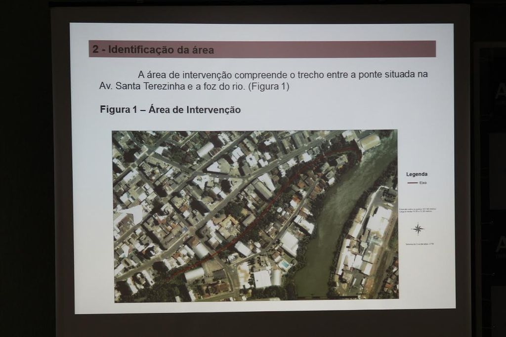 Projeto de revitalização de trecho do Rio do Tigre é apresentado à ACIOC