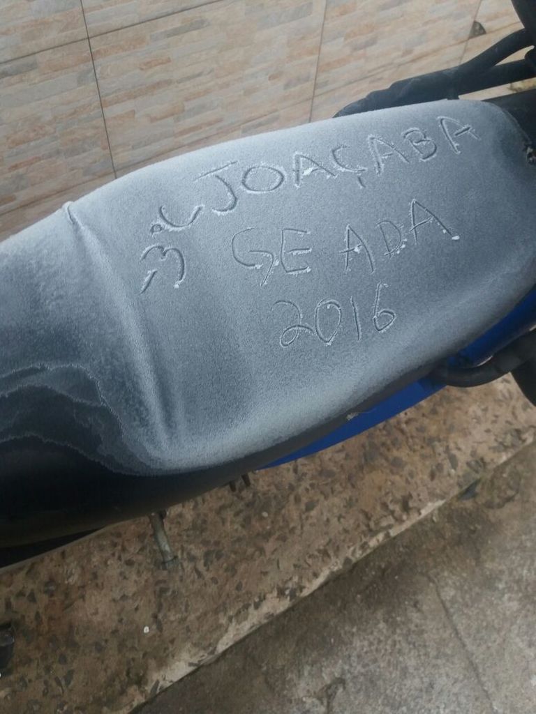 O frio Continua