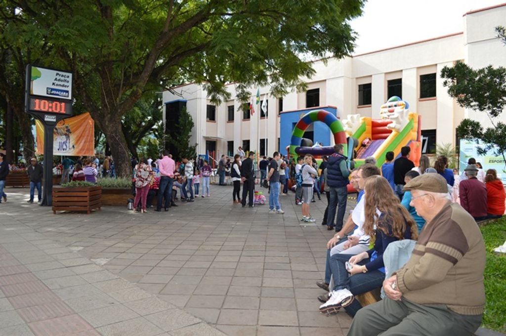 No próximo domingo tem Família na Praça em Joaçaba