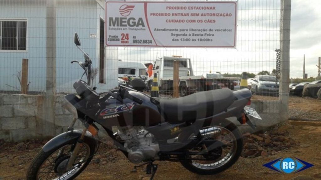 Adolescente de 16 anos é flagrado pilotando motocicleta na SC 150