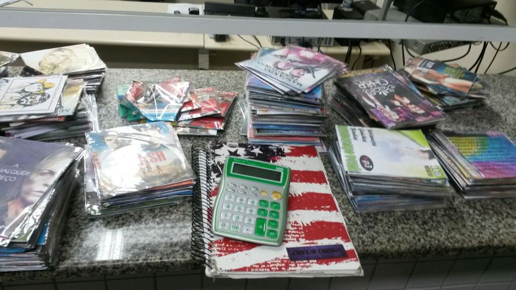PM apreende contrabando no Centro de Joaçaba