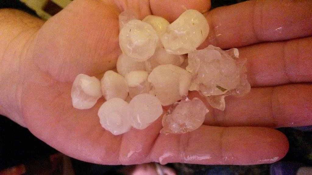 Granizo atinge municípios da região