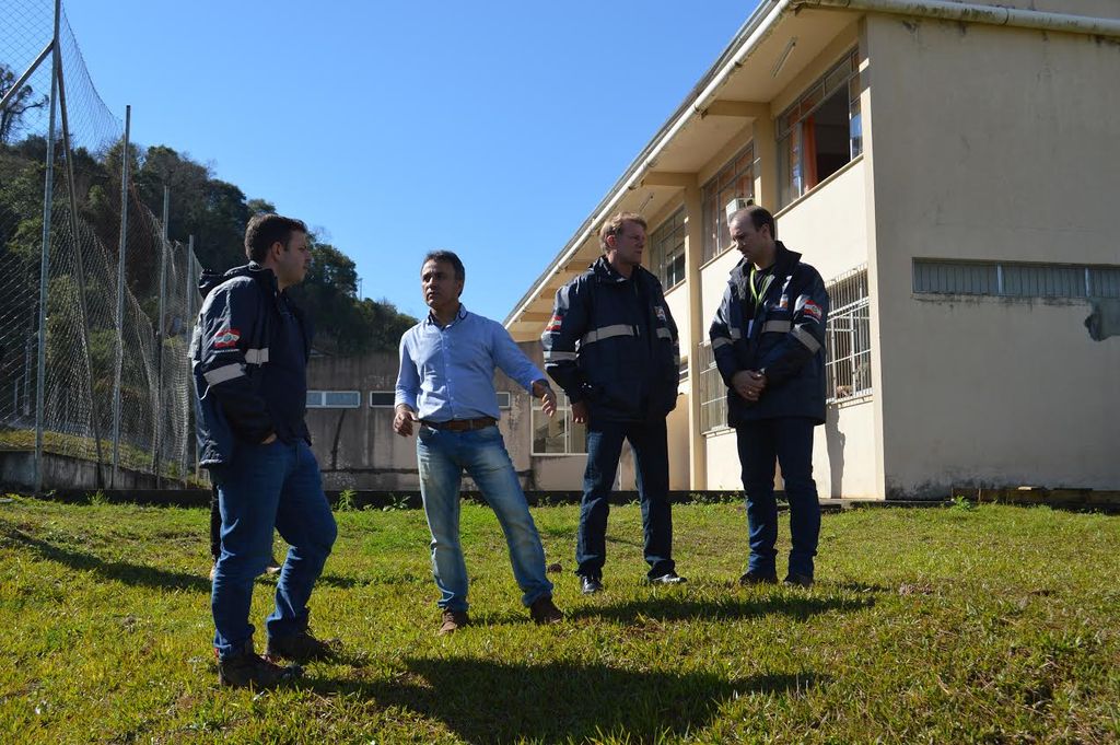 Secretário da Defesa Civil visita áreas para construção de Centro Regional em Joaçaba