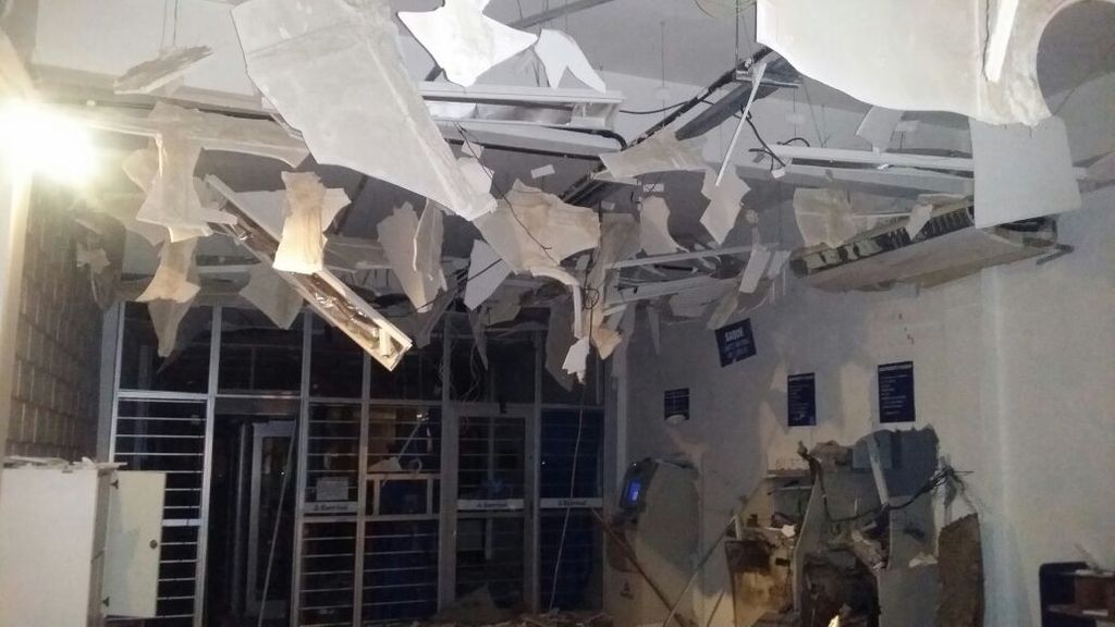 Ladrões desastrados morrem ao tentar explodir caixas eletrônicos de banco no RS