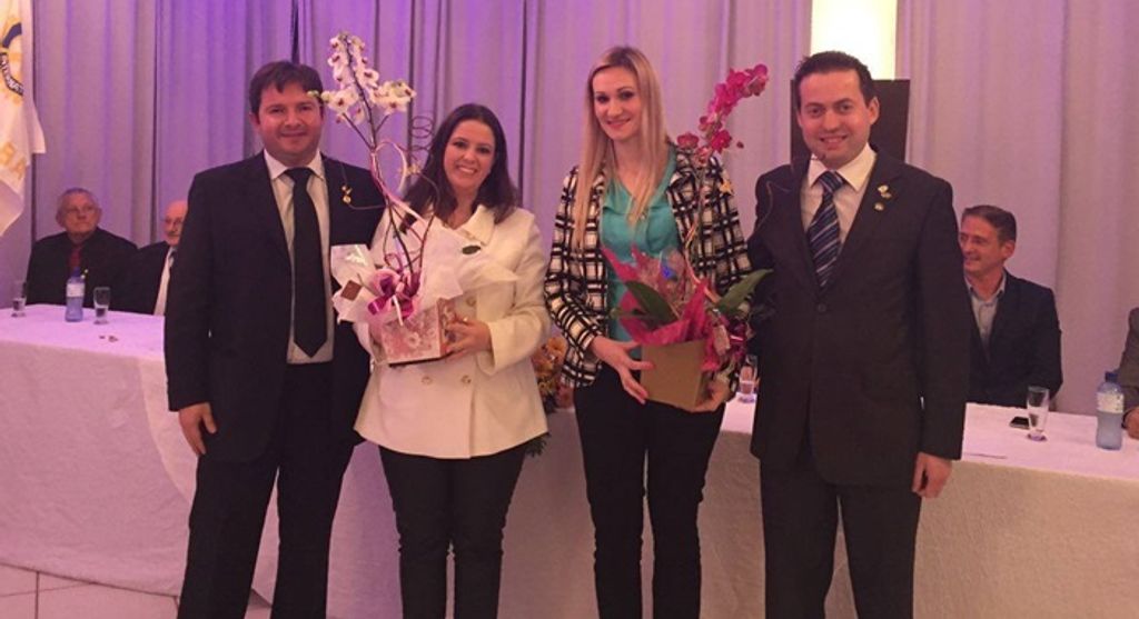 Ademir Ransan é empossado e assume Presidência do Rotary Joaçaba