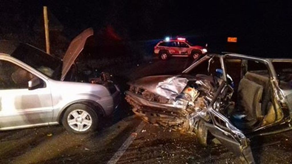 Acidente de trânsito deixa feridos na BR 282 em Catanduvas