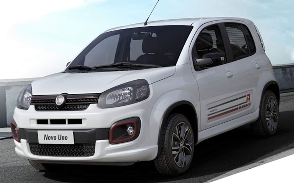 Fiat Uno 2017 surpreende e estreia motor de três cilíndros