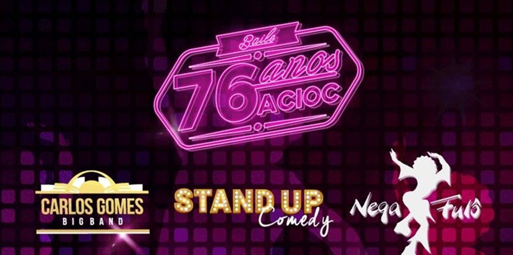 Três grandes atrações no Baile de Aniversário da ACIOC