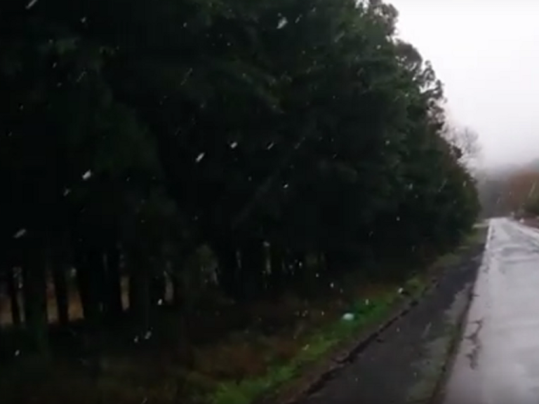 Neva na Serra Catarinense