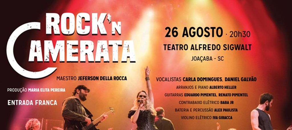 Rock’n Camerata em Joaçaba esgota ingressos em uma tarde