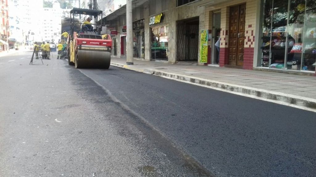 Terceira pista começa a ser implantada em Joaçaba