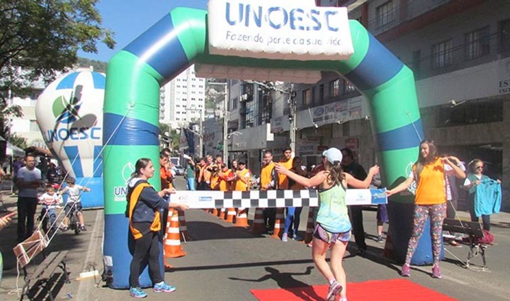 Inscrições para a 4ª Corrida Rústica da Unoesc estão prorrogadas até segunda-feira (29)